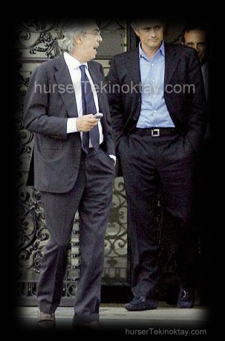 josebmourinho ve massimo massimo moratti paris'de son tango